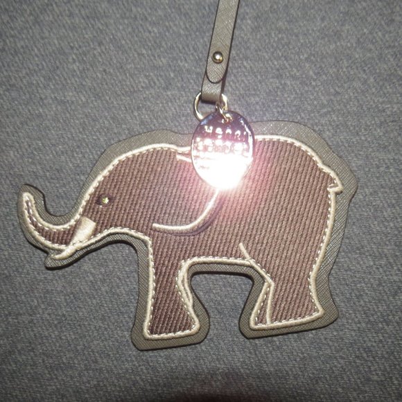 Henri Bendel Louise The Elephant Bag Charm Clip - Picture 4 of 9